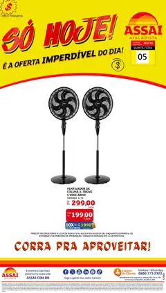 Encarte Assaí Atacadista - RR - Pré-Visualização do folheto da loja Assaí Atacadista, válido de 05.02.2026