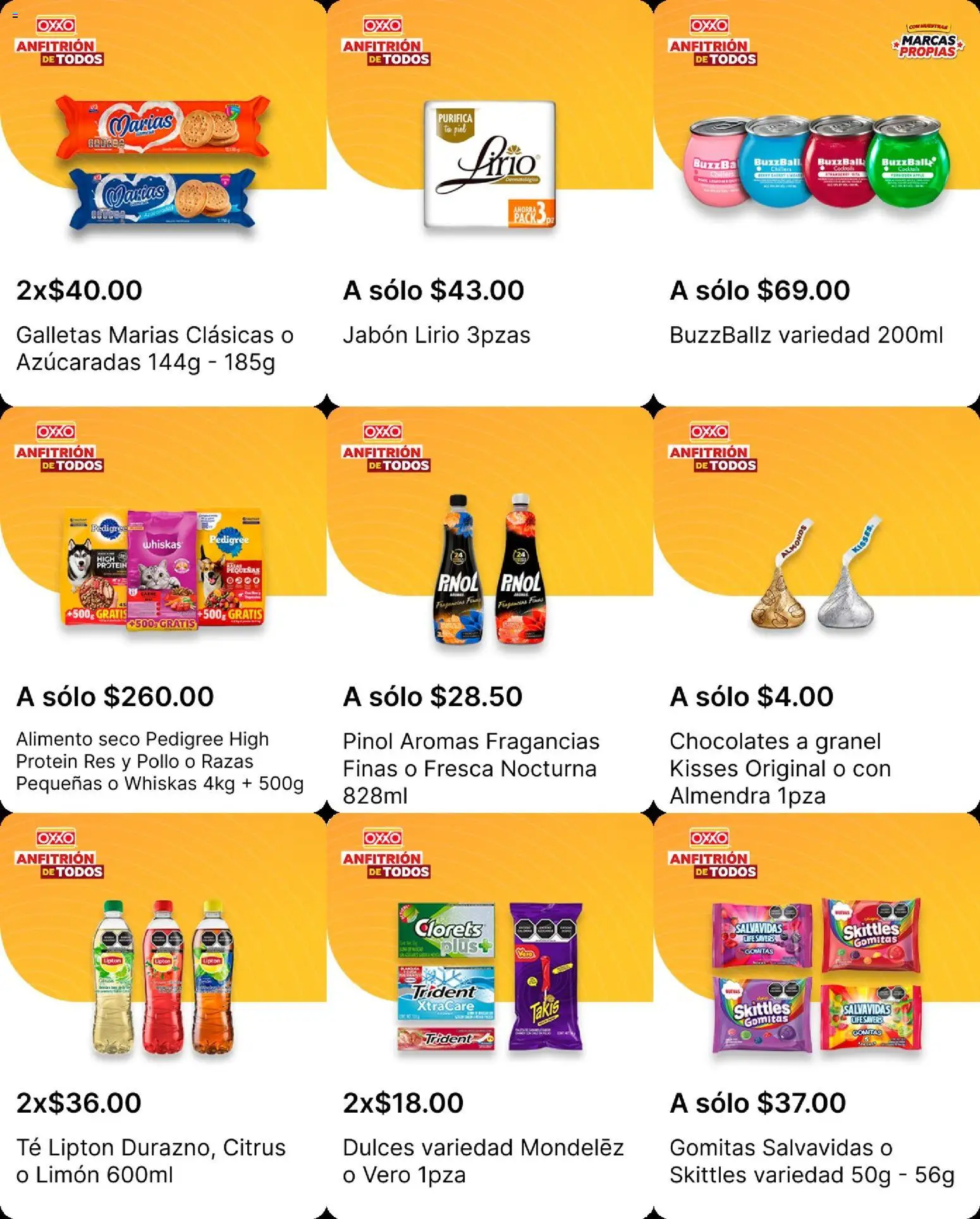 Nuevas ofertas de OXXO válidas en toda la República Mexicana desde el 16.04.2026. ¡Encuentra las mejores ofertas en OXXO folleto! | Página: 5 | Productos: Pollo, Limón, Galletas, Jabón