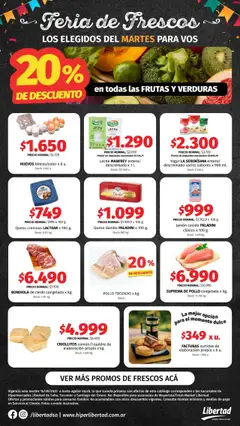 Vista previa Hipermercado Libertad -Feria de Frescos - NOA válido desde el 16.09.2025