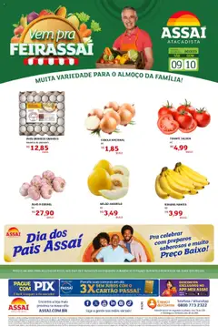 Encarte Assaí Atacadista - PI - Pré-Visualização do folheto da loja Assaí Atacadista, válido de 09.08.2025