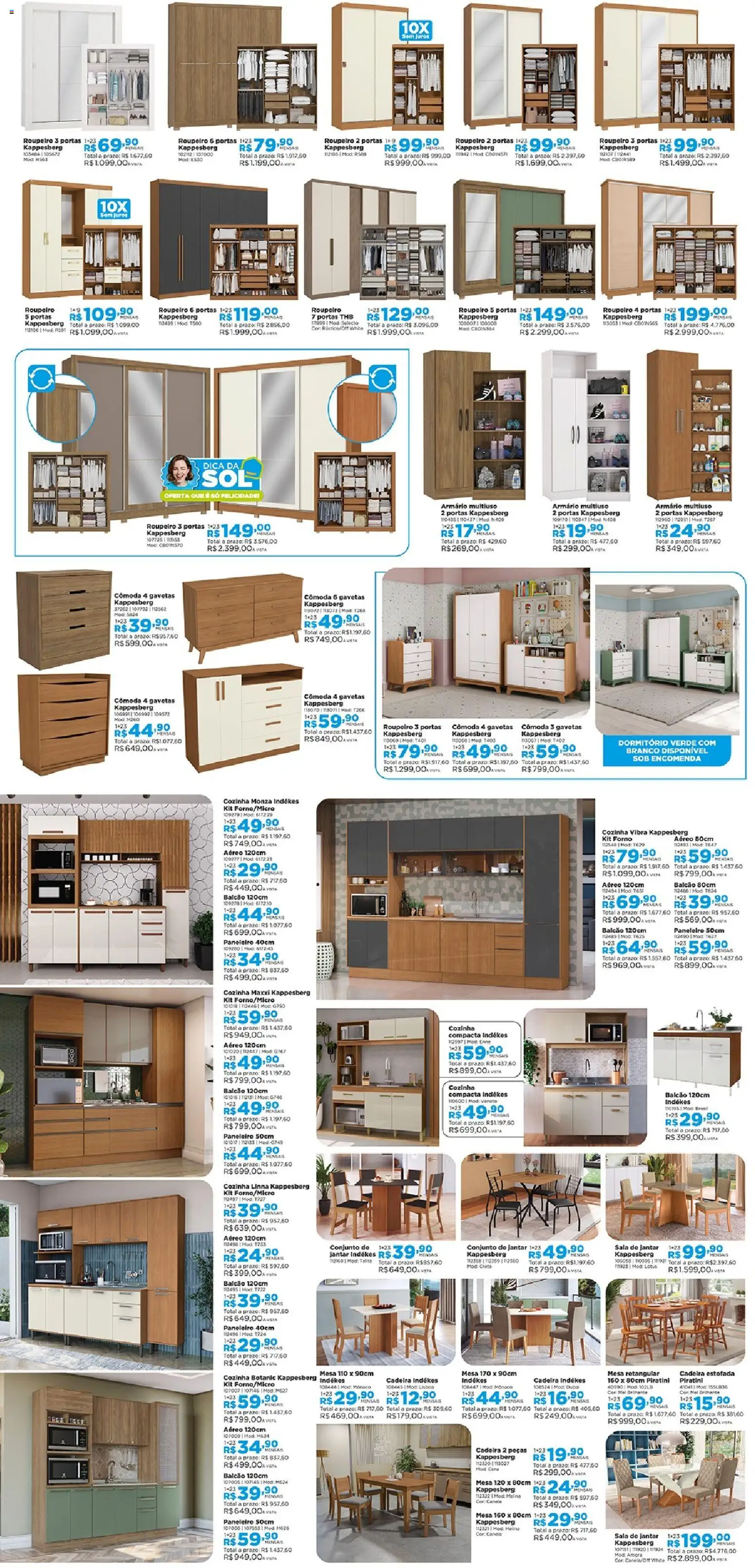 Lojas Solar Folheto - válido de 01.05.2026 | Página: 6 | Produtos: Forno, Mesa, Cadeira, Canela