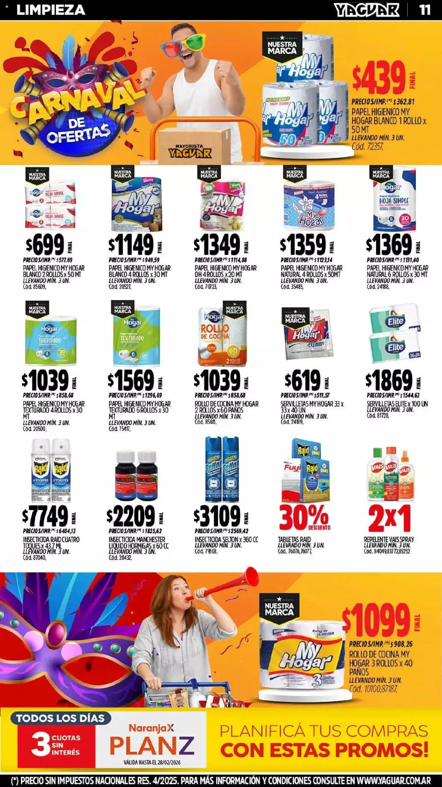 Yaguar catálogo │ válido desde el 09.02.2026 | Página: 11