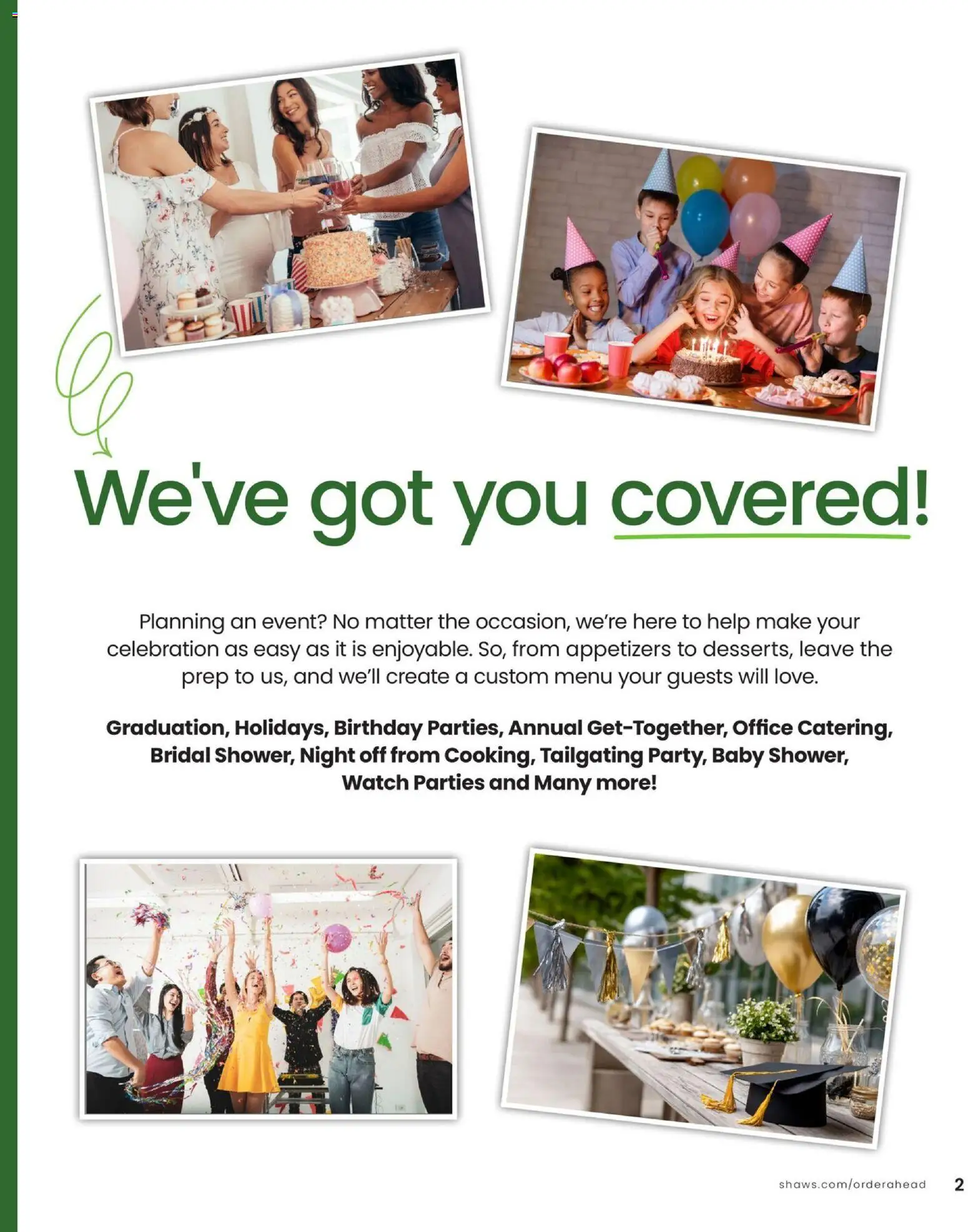 Shaw's Entertainment Guide - valid from 28.11.2025 | Page: 3 | Products: Vase, Cheese, Cream, Chocolate Chip