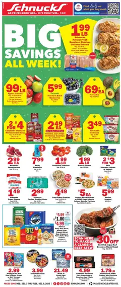 Preview of Schnucks weekly ads valid from 03.12.2025