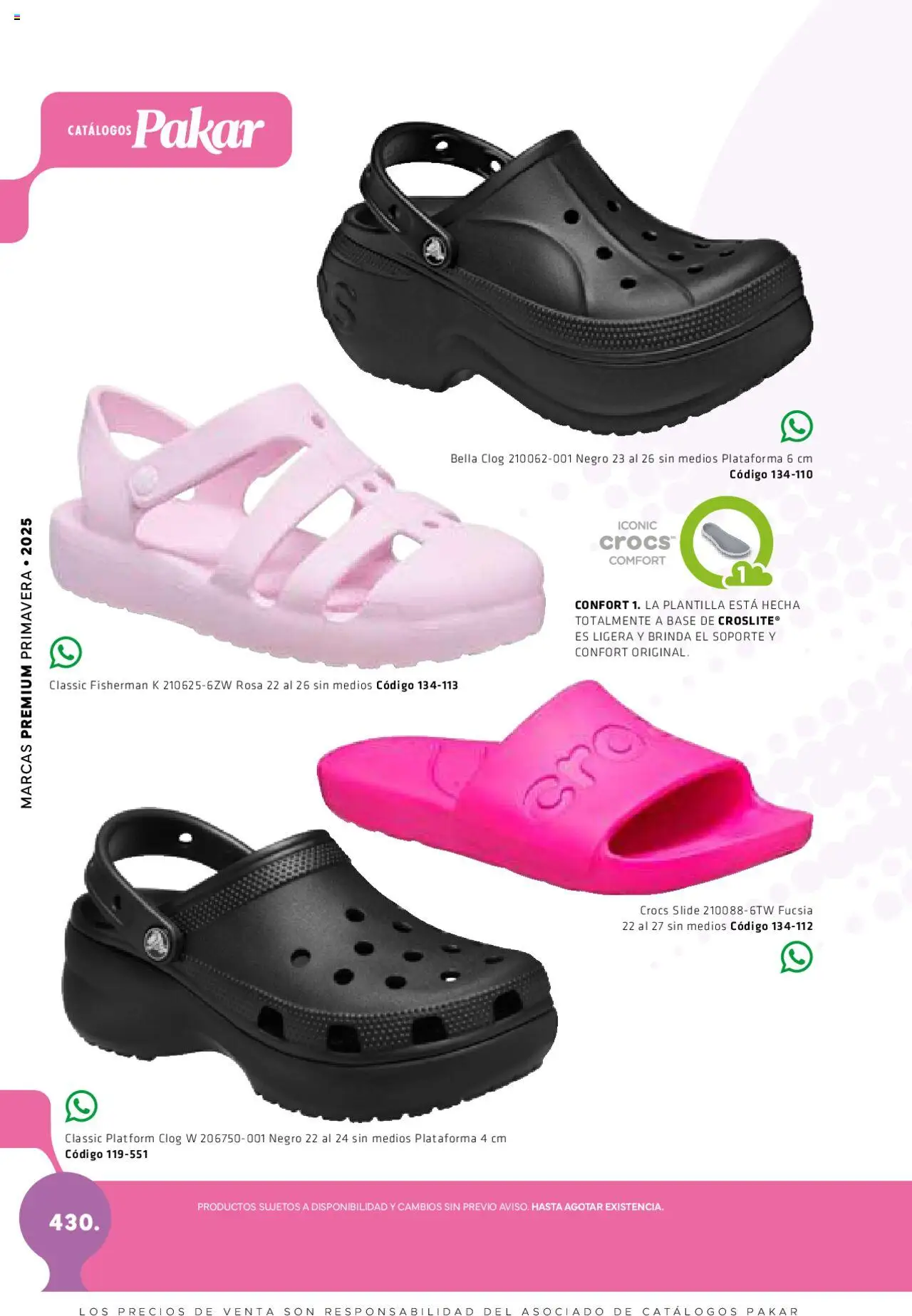 Nuevas ofertas de SC Pakar válidas en toda la República Mexicana desde el 06.03.2025. ¡Encuentra las mejores ofertas en SC Pakar catálogo Women! | Página: 430