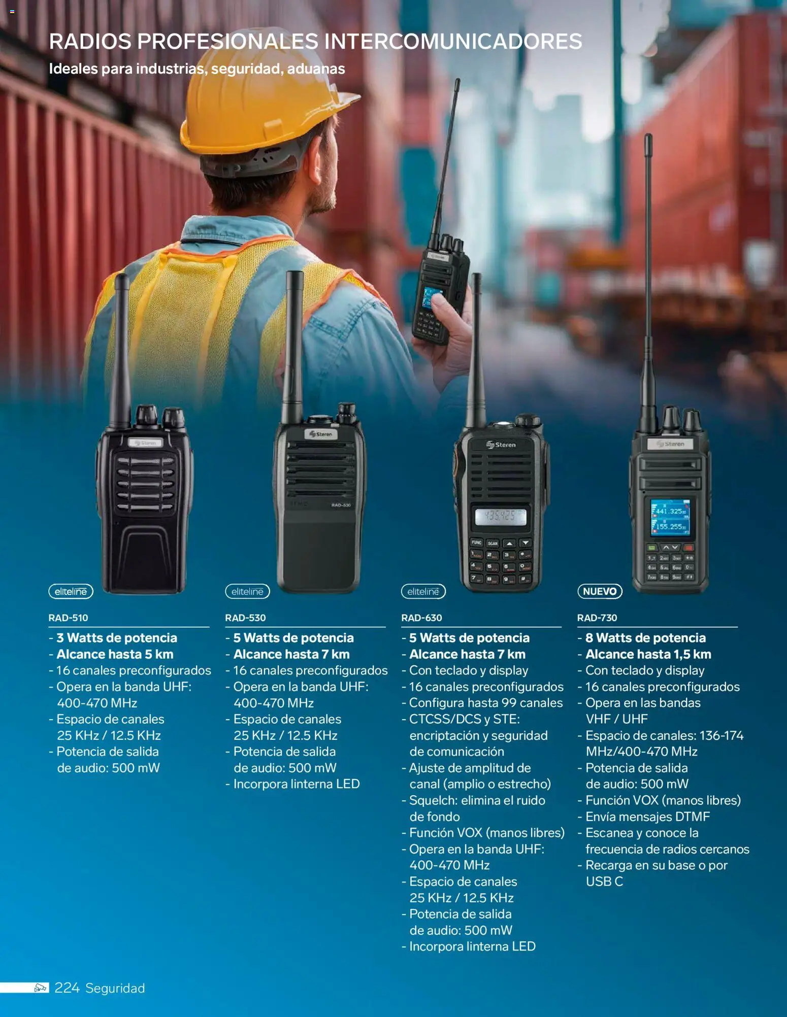 Nuevas ofertas de Steren válidas en toda la República Mexicana desde el 01.01.2026. ¡Encuentra las mejores ofertas en Steren catálogo! | Página: 236 | Productos: Linterna, Usb, Audio, Teclado