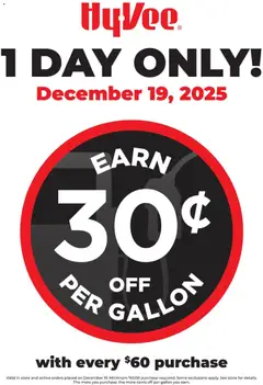 Preview of HyVee weekly ads valid from 19.12.2025