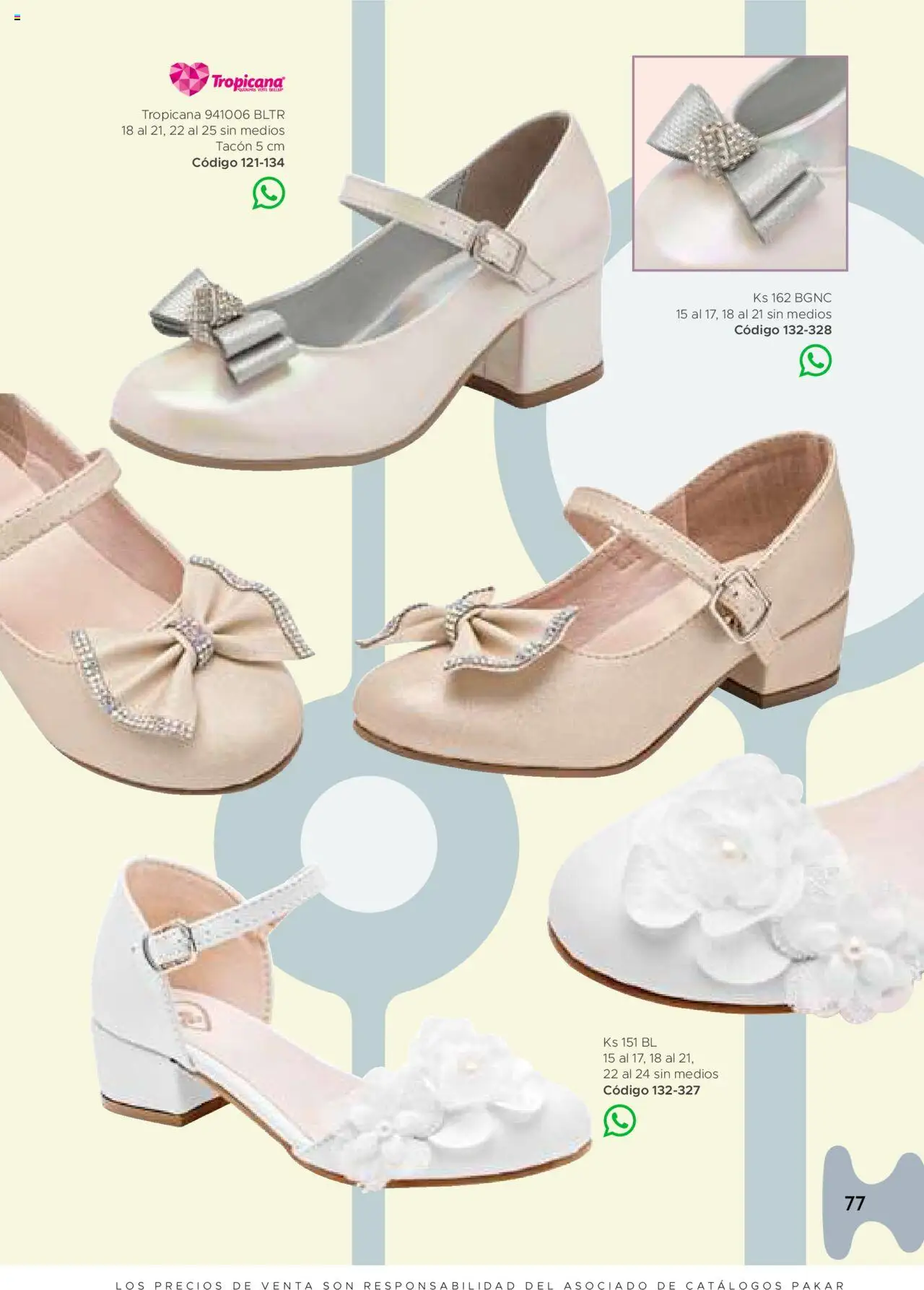 Nuevas ofertas de SC Pakar válidas en toda la República Mexicana desde el 24.07.2025. ¡Encuentra las mejores ofertas en SC Pakar - Catálogo Nina otoño / invierno! | Página: 77