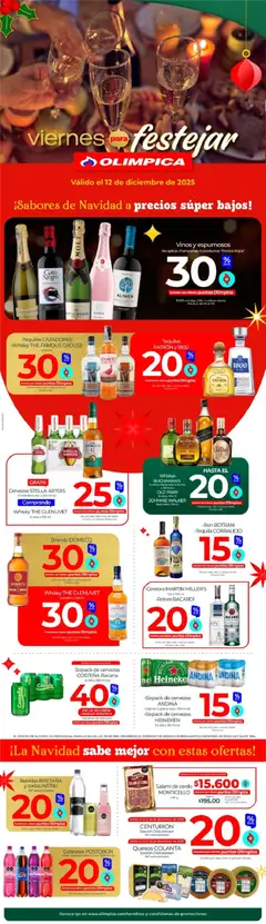 Olímpica - Viernes para festejar -  Vista previa de la revista de la tienda Olímpica valido desde el 12.12.2025