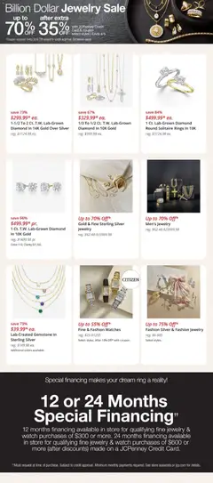 Preview of JCPenney weekly ads valid from 16.03.2026 | Page: 7 | Products: Watches, Ring, Watch