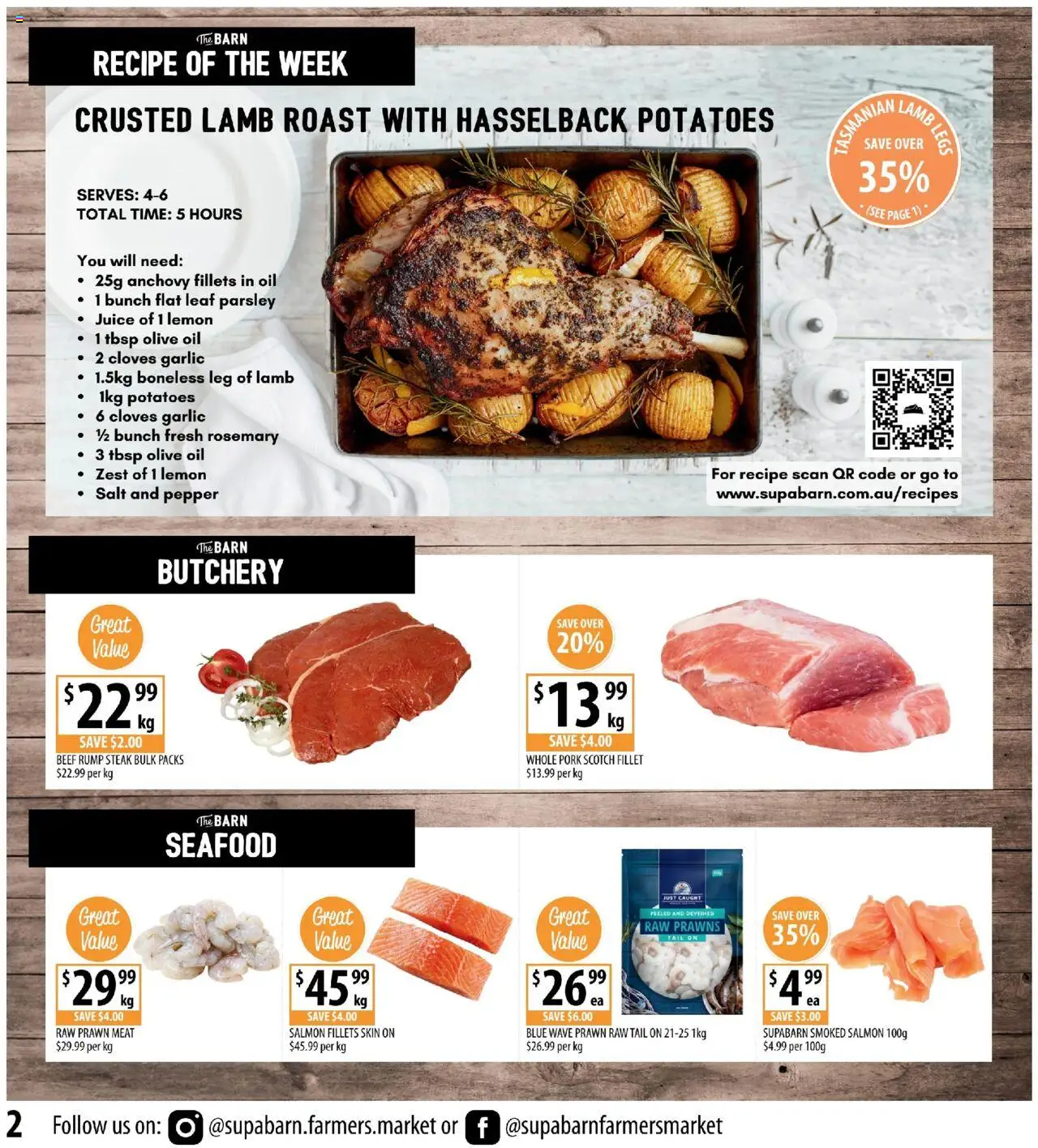 Supabarn catalogue - valid from 06.08.2025 | Page: 2 | Products: Pork, Beef, Olive oil, Scotch