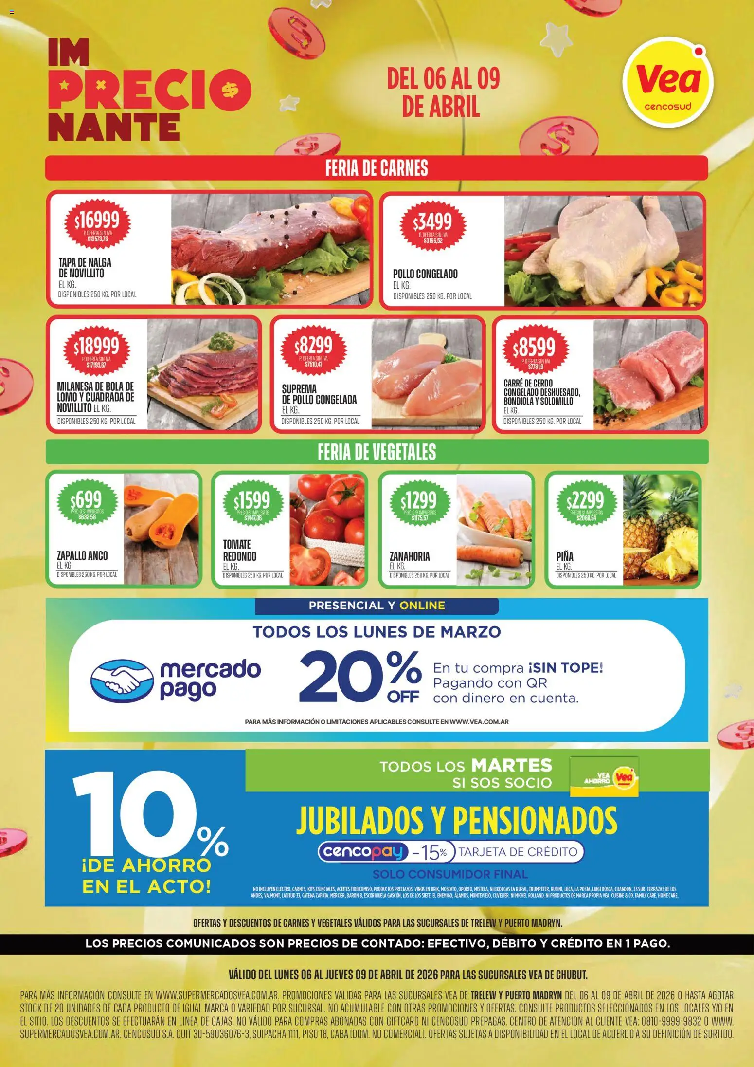 Vea - Oferta Semanal Chubut │ válido desde el 06.04.2026 | Página: 1