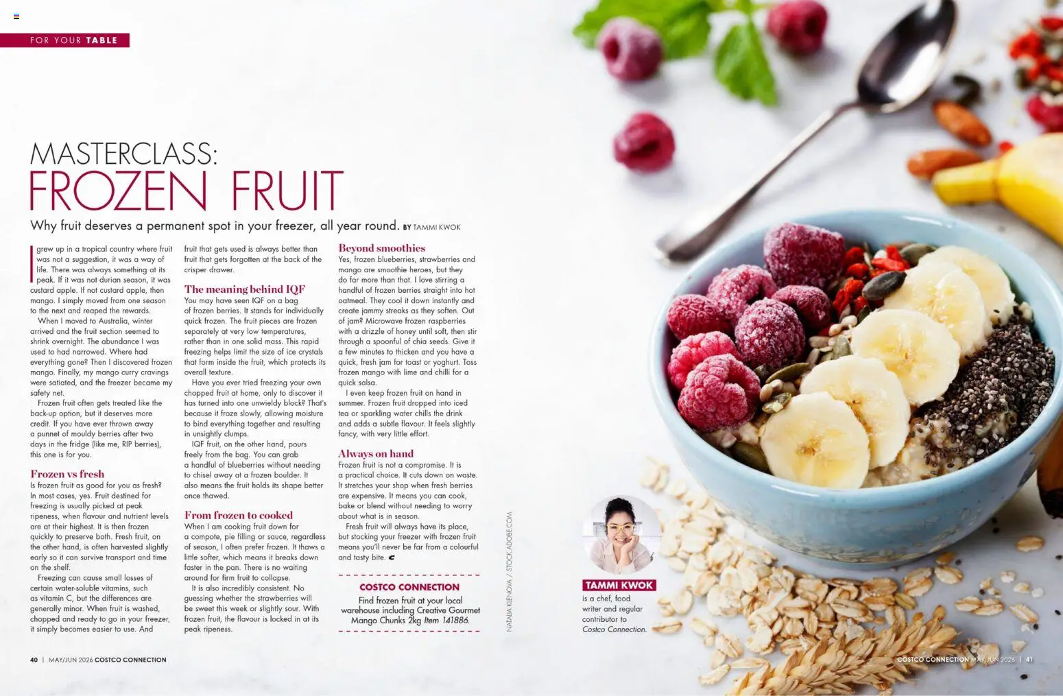 Costco catalogue - valid from 01.05.2026 | Page: 21 | Products: Tea, Blueberries, Bag, Freezer