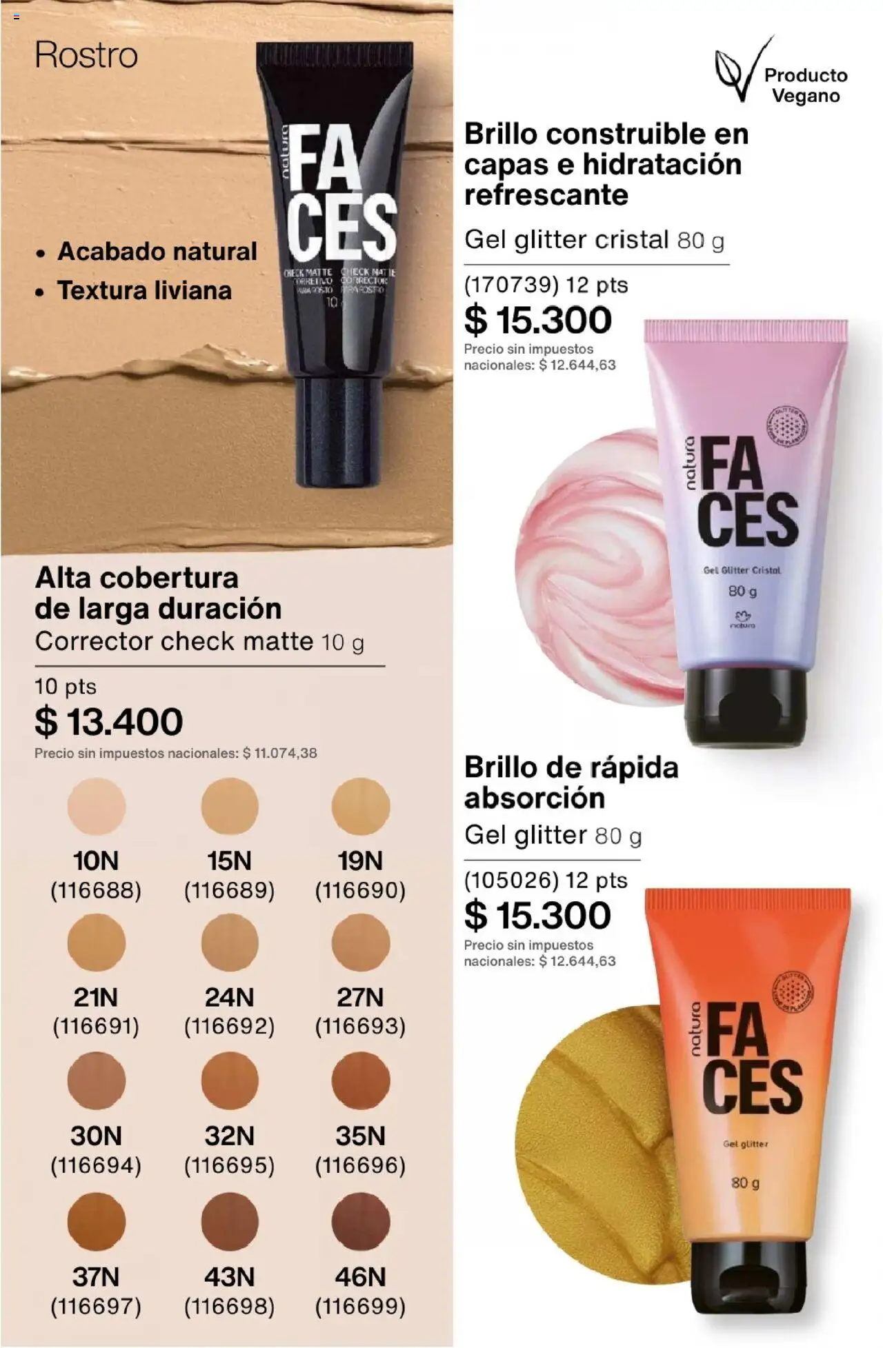 Natura - Catálogo Ciclo 15 │ válido desde el 01.10.2025 | Página: 130 | Productos: Brillo, Glitter