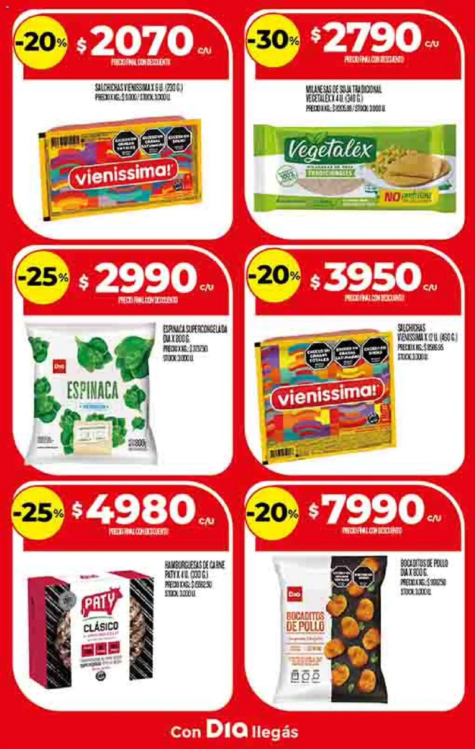 Supermercado DIA Ofertas │ válido desde el 05.11.2025 | Página: 13 | Productos: Pollo, Espinaca