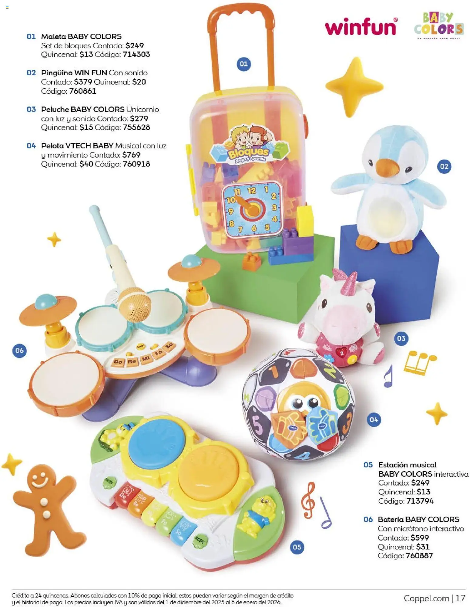 Nuevas ofertas de Coppel válidas en toda la República Mexicana desde el 01.12.2025. ¡Encuentra las mejores ofertas en Coppel catálogo Regalos A Lo Grande! | Página: 17