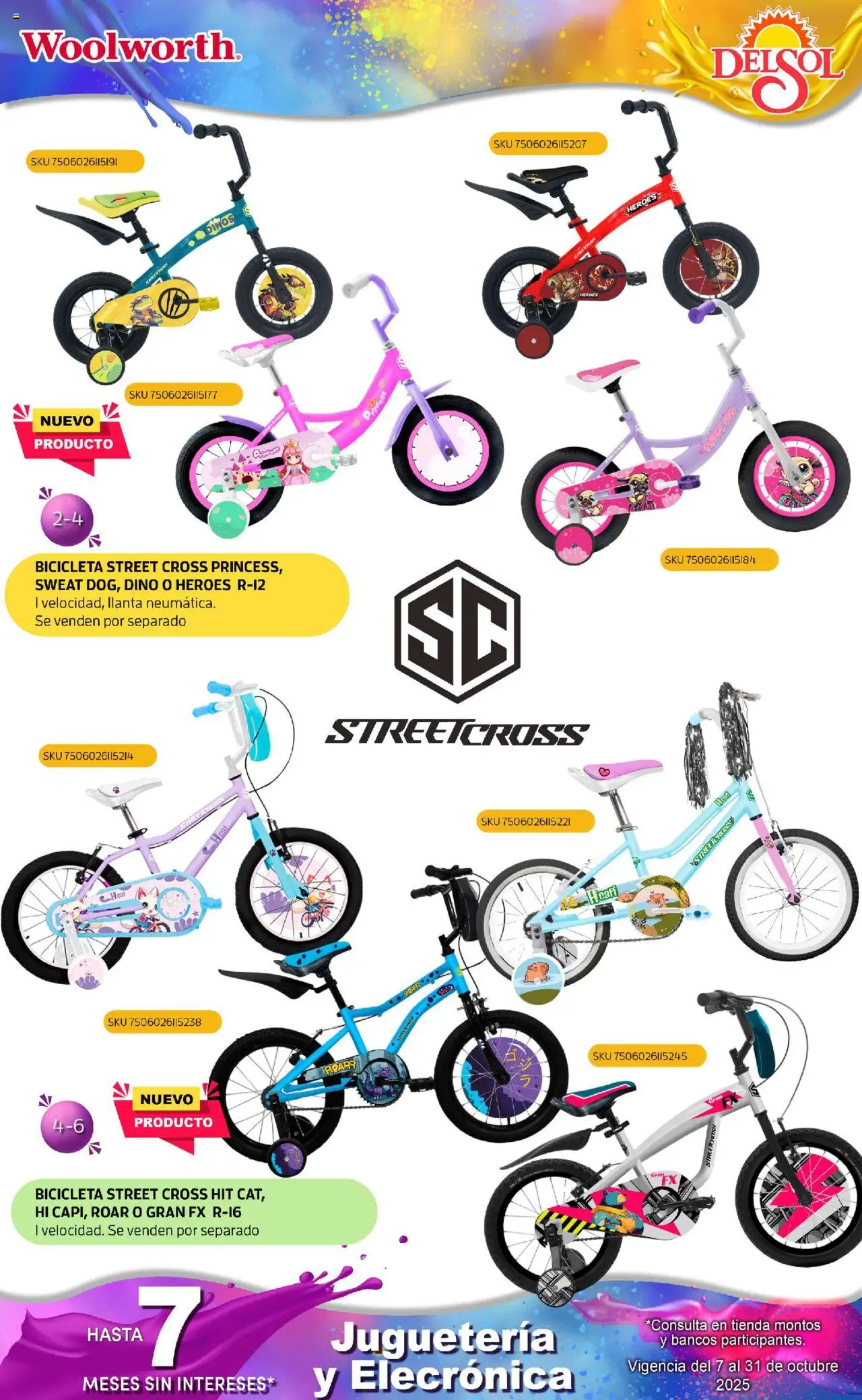 Nuevas ofertas de Del Sol y Woolworth válidas en toda la República Mexicana desde el 07.10.2025. ¡Encuentra las mejores ofertas en Del Sol y Woolworth - Catálogo Castillo Del Juguete! | Página: 212