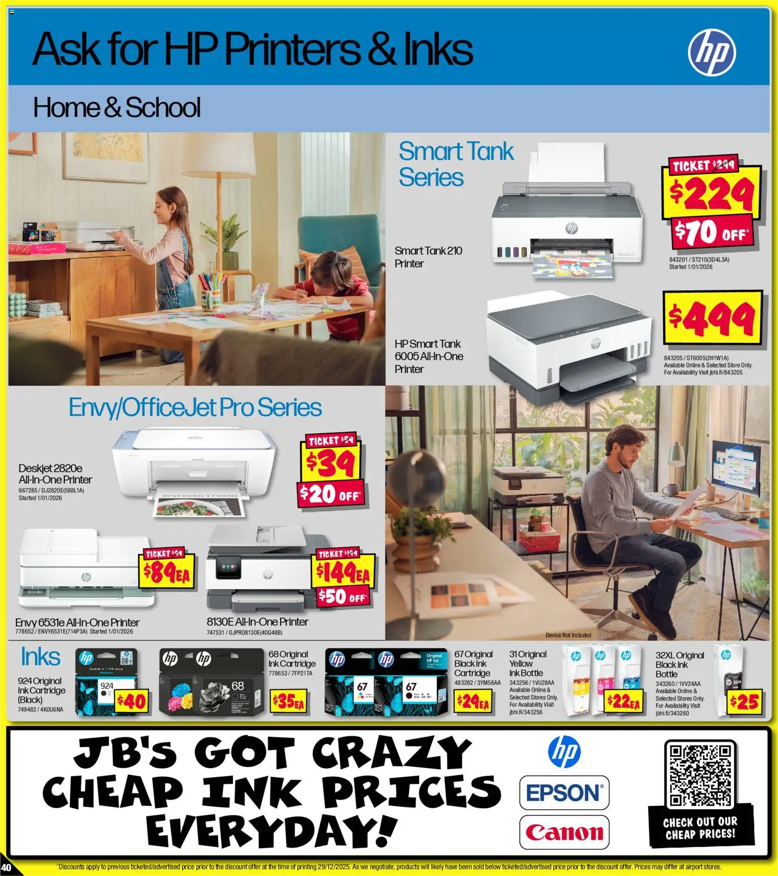 JB Hi-Fi catalogue - valid from 08.01.2026 | Page: 40 | Products: Device, Printer
