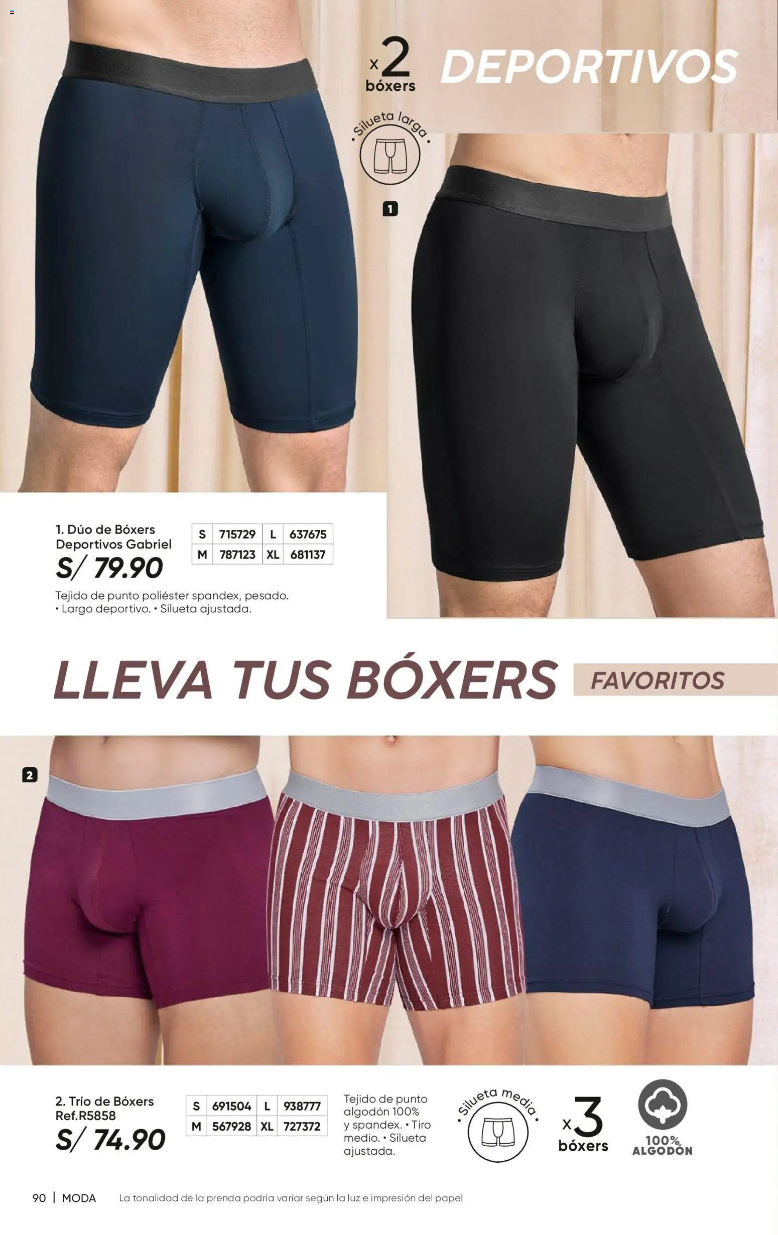 Catálogo Azzorti válido desde 14.04.2026 | Página: 92 | Productos: Boxers