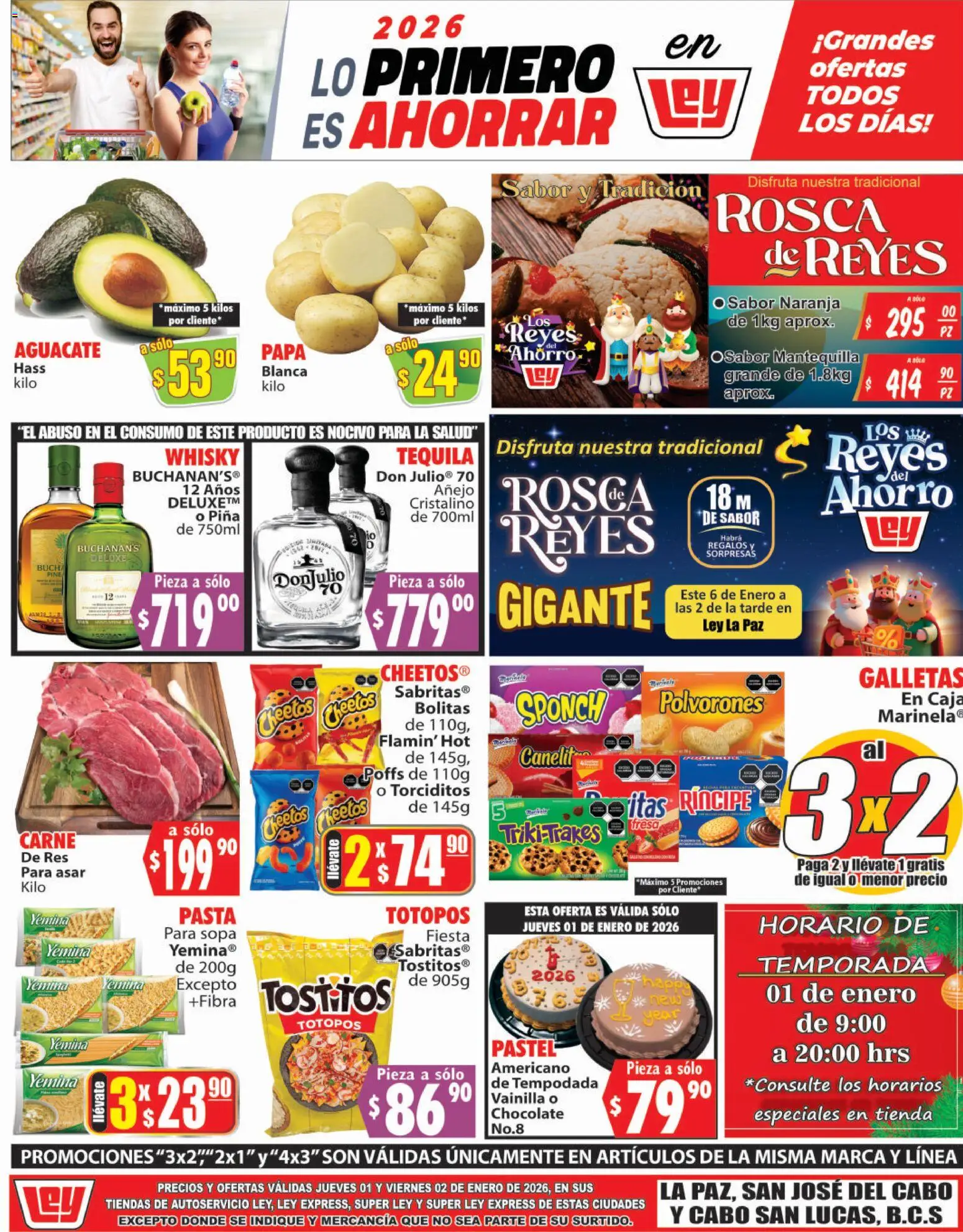 Nuevas ofertas de Casa Ley válidas en toda la República Mexicana desde el 01.01.2026. ¡Encuentra las mejores ofertas en Casa Ley folleto Autoservicio! | Página: 2