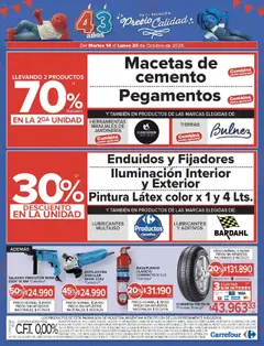 Vista previa Carrefour ofertas - Córdoba válido desde el 14.10.2025 | Página: 21 | Productos: Caso, Banco, Amoladora, Sobre