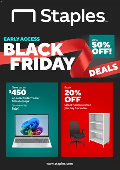 Preview of Staples weekly ads valid from 20.11.2025