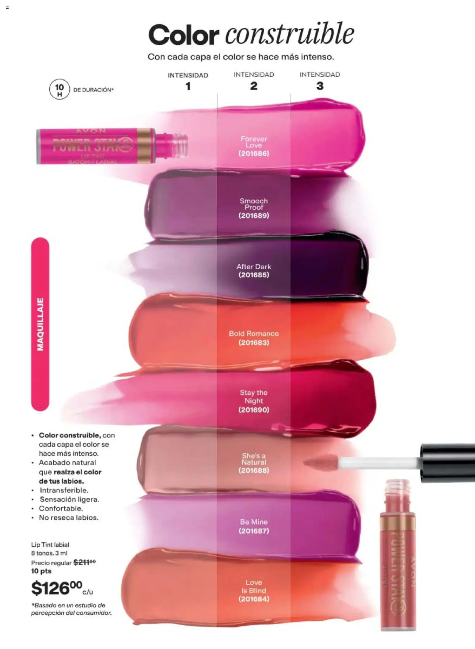 Nuevas ofertas de AVON válidas en toda la República Mexicana desde el 08.05.2026. ¡Encuentra las mejores ofertas en AVON campaña 8 2026! | Página: 75 | Productos: Maquillaje