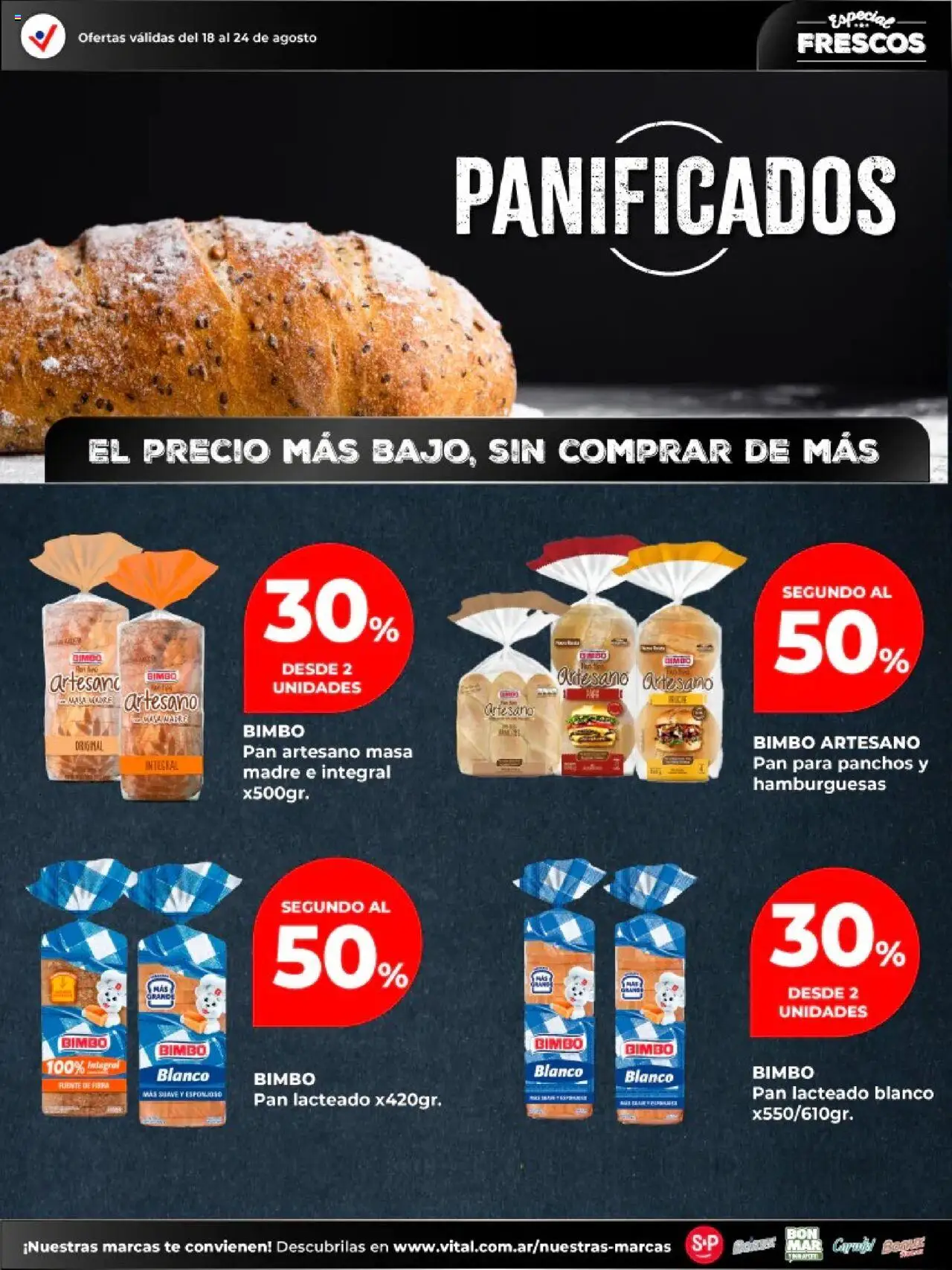 Vital - Especial frescos │ válido desde el 18.08.2025 | Página: 7 | Productos: Pan, Té