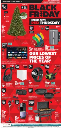 Preview of Canadian Tire Black Friday Flyer from shop Canadian Tire valid from 27.11.2025