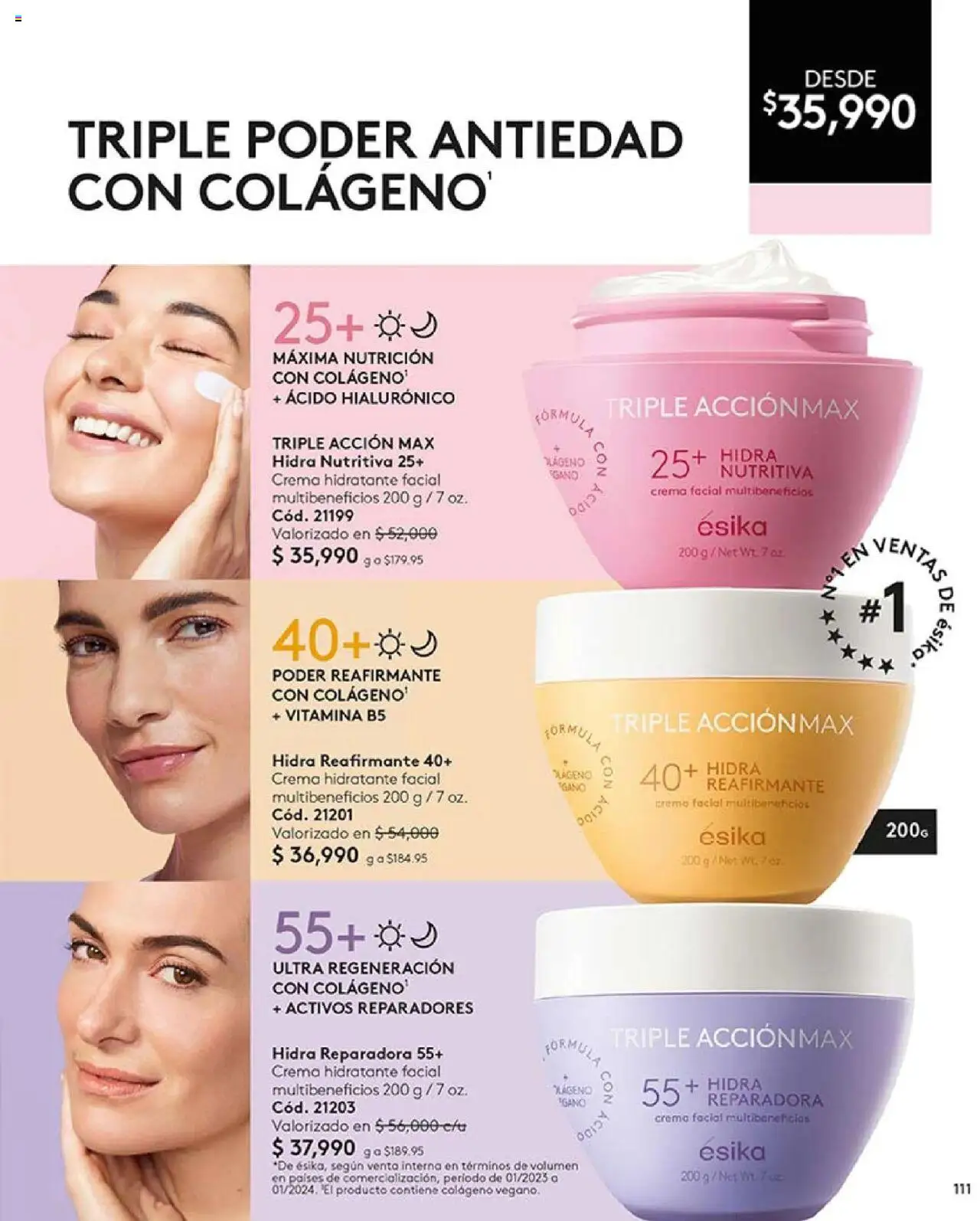 Ésika revista - valida desde el 29.07.2025 | Página: 111 | Productos: Crema