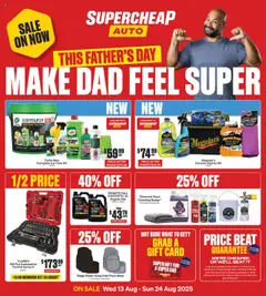 Supercheap Auto catalogue preview  - valid from 13.08.2025