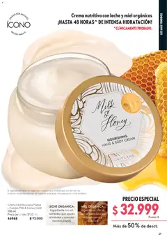 Oriflame - Catálogo 03 -  Vista previa de la revista de la tienda Oriflame valido desde el 14.02.2026 | Página: 29 | Productos: Crema, Azucar, Body, Leche