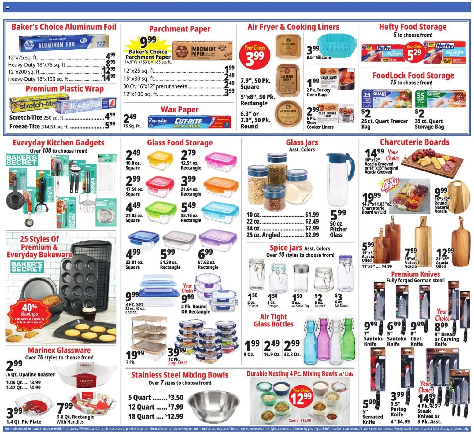 Ocean State Job Lot Weekly Ad - MA - valid from 25.12.2025 | Page: 10 | Products: Fryer, Swivel, Bread, Oven