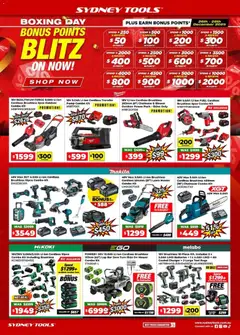 Preview of Sydney Tools Catalogue - valid from 26.12.2025