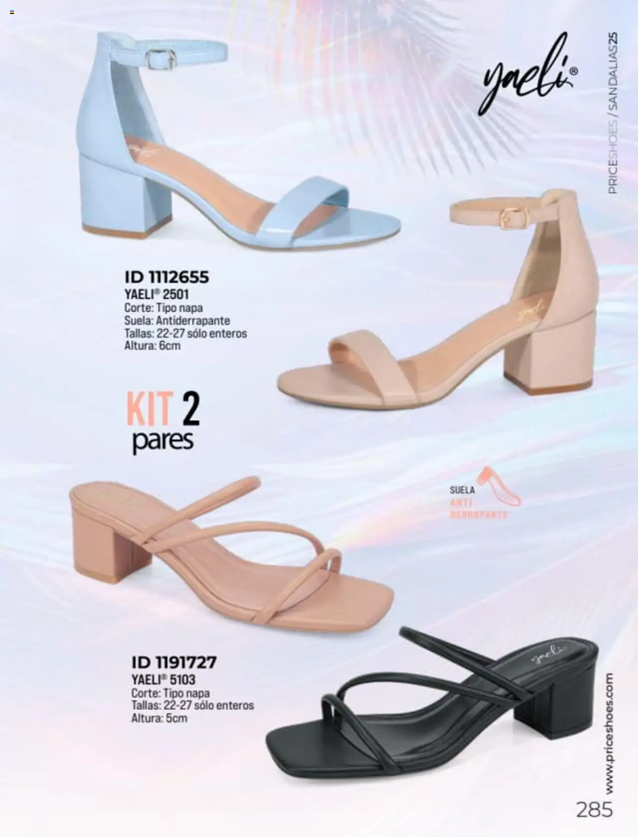 Nuevas ofertas de Price Shoes válidas en toda la República Mexicana desde el 27.01.2025. ¡Encuentra las mejores ofertas en Price Shoes catálogo Sandalias! | Página: 285