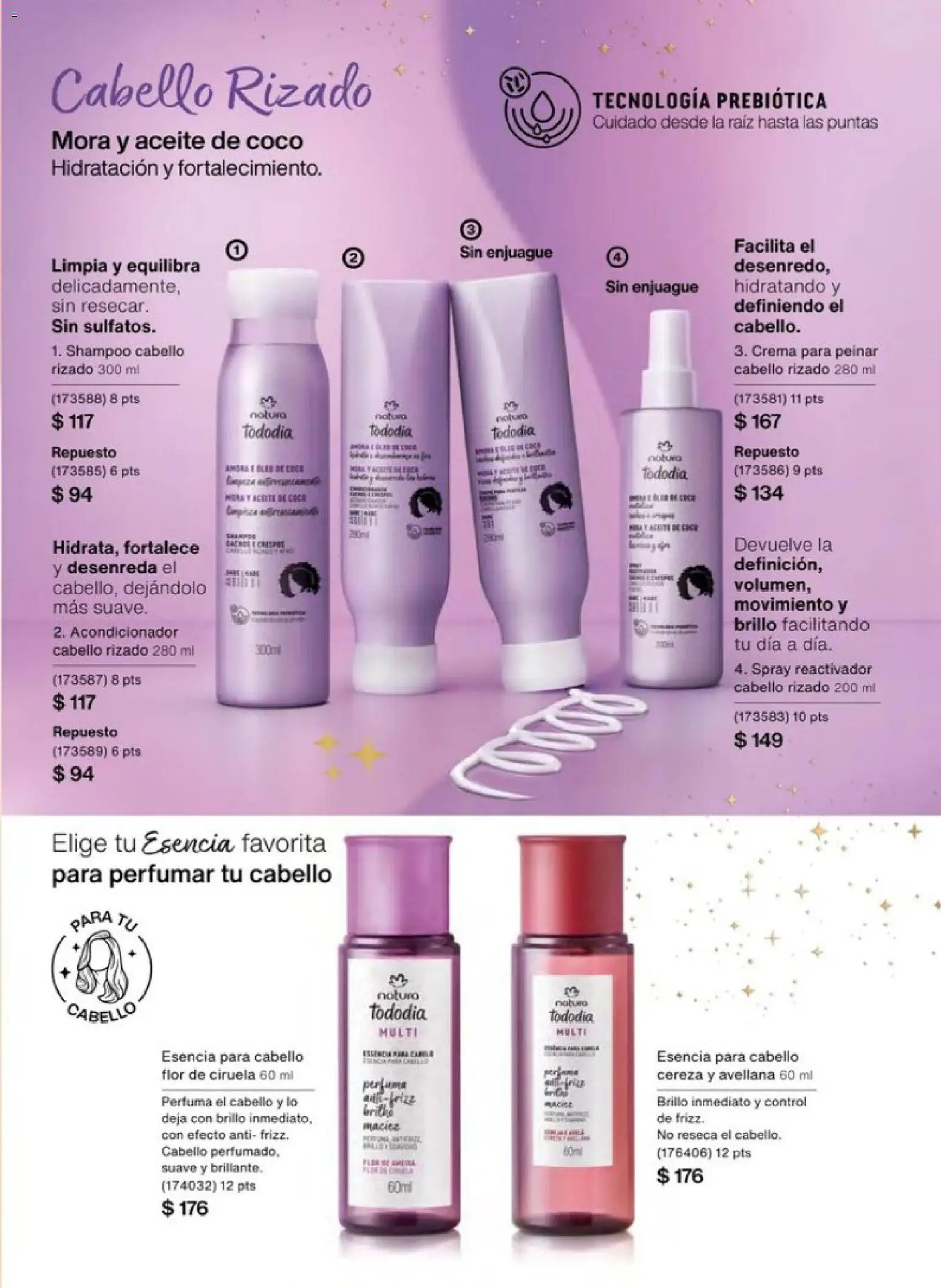 Nuevas ofertas de Natura válidas en toda la República Mexicana desde el 01.12.2025. ¡Encuentra las mejores ofertas en Natura campaña 18 2025! | Página: 145 | Productos: Crema, Brillo, Aceite, Acondicionador