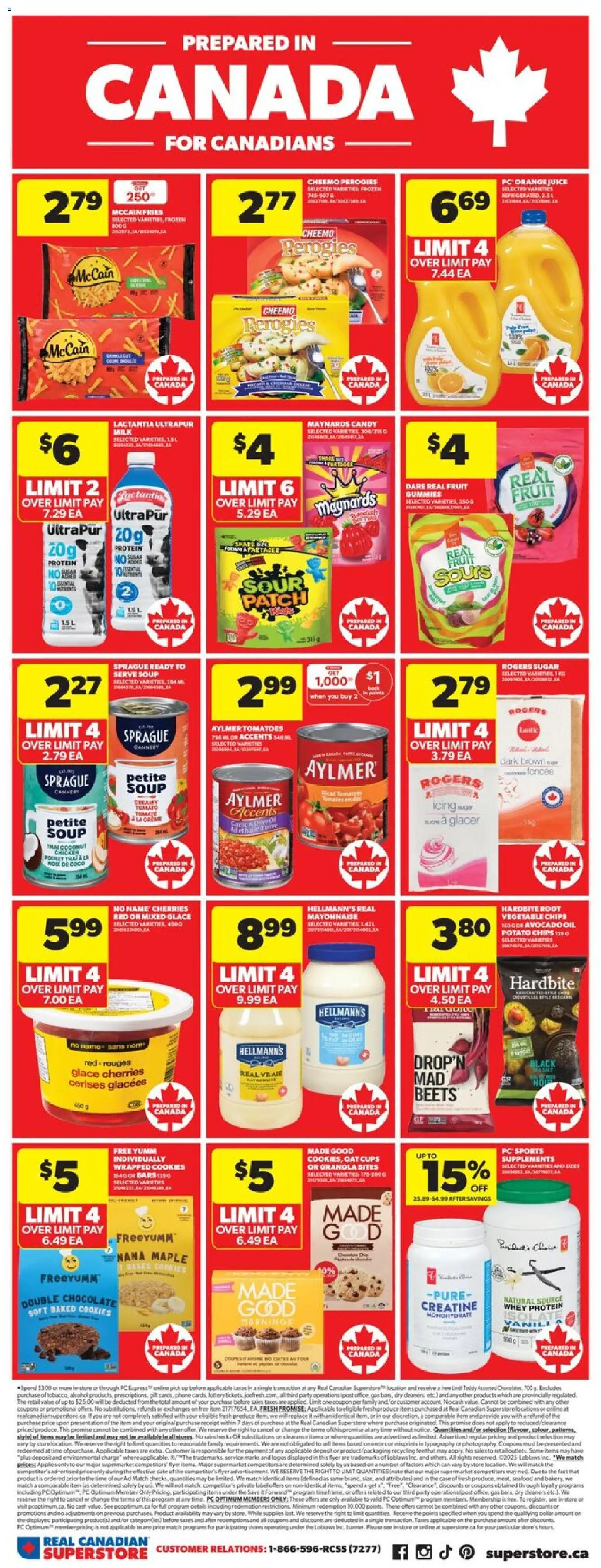 Real Canadian Superstore flyer valid from 11.12.2025 | Page: 6 | Products: Phone, Case, Chocolate, Tomatoes