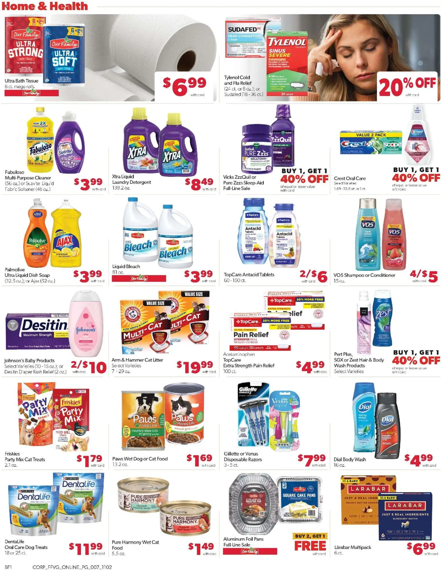 Family Fare Weekly Ad - MI - valid from 02.11.2025 | Page: 11 | Products: Melatonin, Conditioner, Detergent, Strawberries