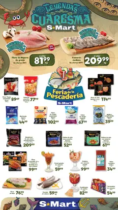 Vista previa de S-Mart folleto Ofertas de feria Juárez, nuevo folleto de la tienda, válido en México a partir del 10.03.2026