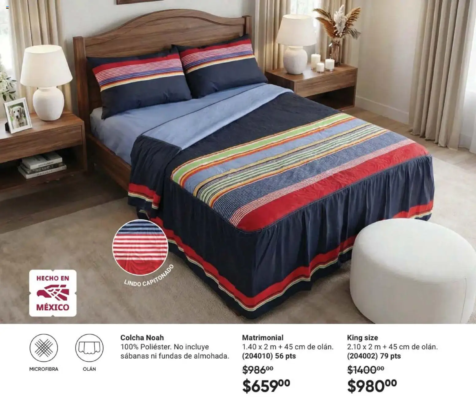 Nuevas ofertas de AVON válidas en toda la República Mexicana desde el 08.05.2026. ¡Encuentra las mejores ofertas en AVON Casa & Estilo 8 2026! | Página: 35 | Productos: Sabanas