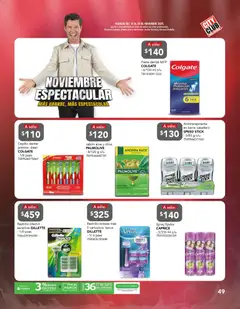 Vista previa de City Club Buen Fin, nuevo folleto de la tienda, válido en México a partir del 31.10.2025 | Página: 49 | Productos: Cepillo, Fijador, Pasta, Barra