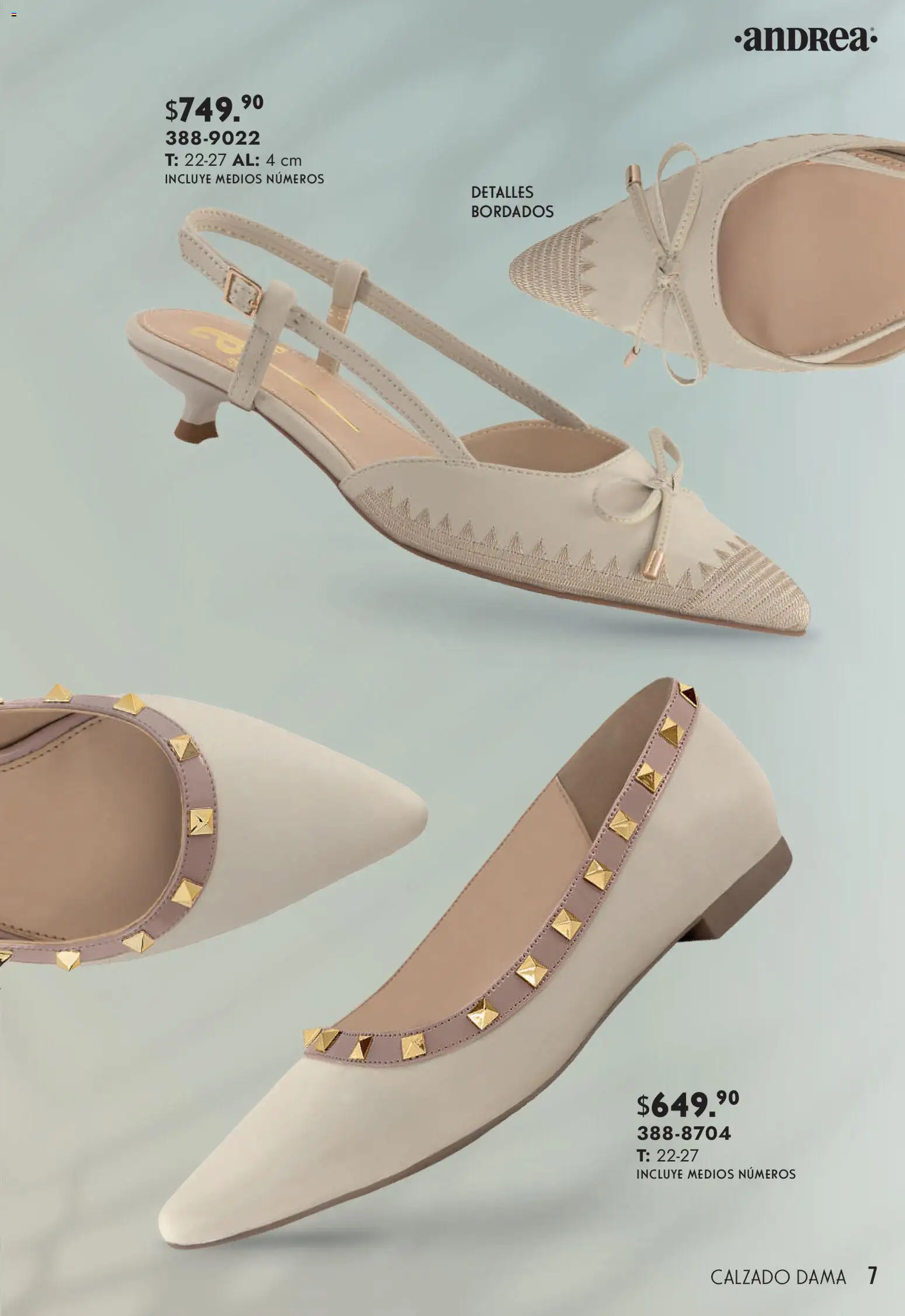 Nuevas ofertas de Andrea válidas en toda la República Mexicana desde el 22.03.2026. ¡Encuentra las mejores ofertas en Andrea catálogo Avances de Verano! | Página: 7