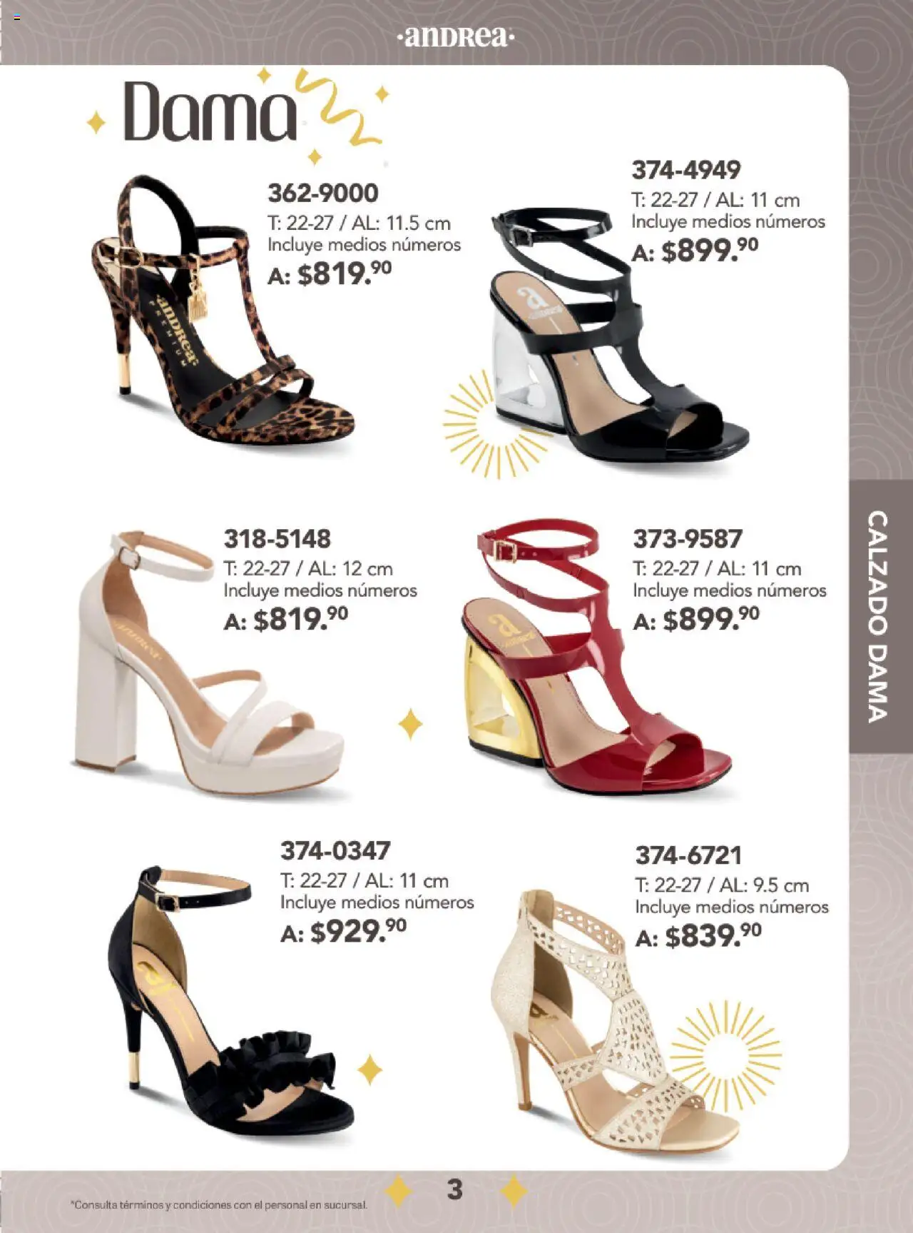 Nuevas ofertas de Andrea válidas en toda la República Mexicana desde el 24.08.2025. ¡Encuentra las mejores ofertas en Andrea - Catálogo Fiestas y Celebraciones! | Página: 3