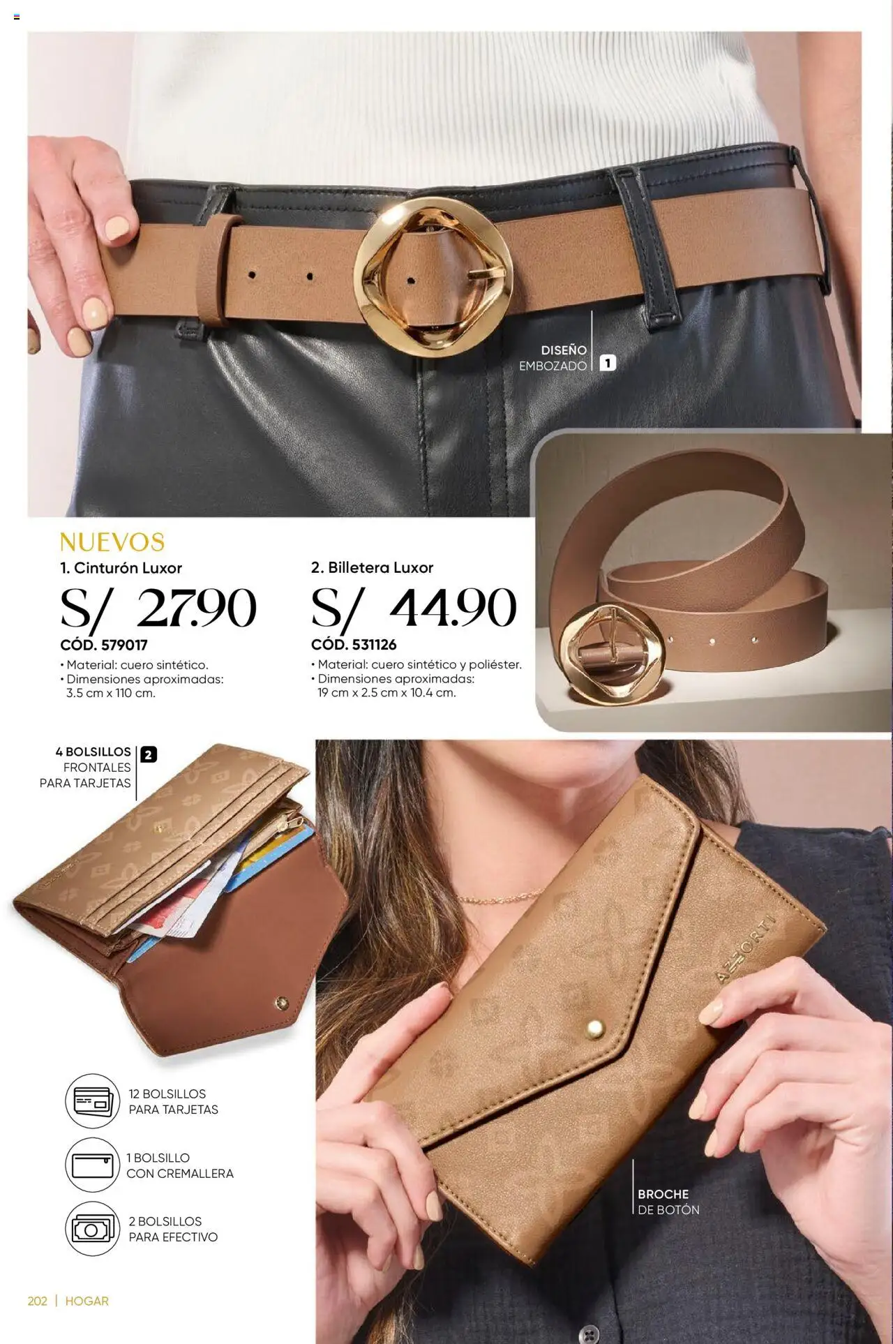 Catálogo Azzorti válido desde 15.09.2025 | Página: 206 | Productos: Billetera, Cinturón
