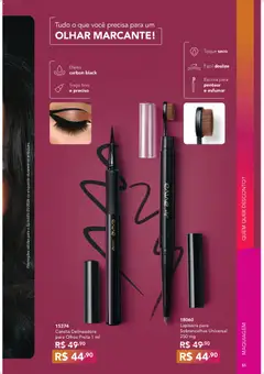 Jequiti - Revista 01/2026 - Pré-Visualização do folheto da loja Jequiti, válido de 29.12.2025 | Página: 85 | Produtos: Maquiagem, Escova, Lapiseira, Caneta