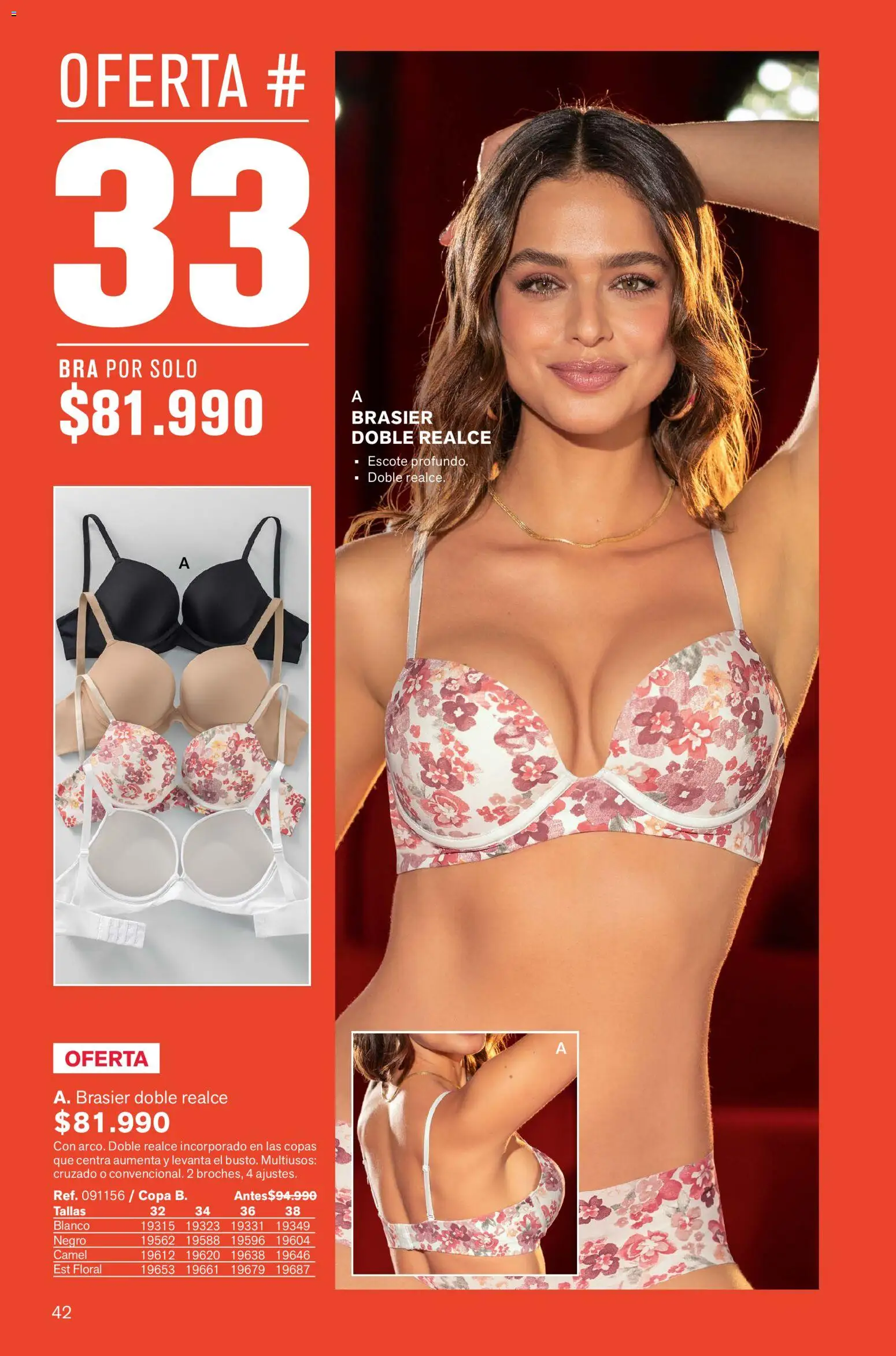 Leonisa revista - valida desde el 02.01.2026 | Página: 42 | Productos: Brasier