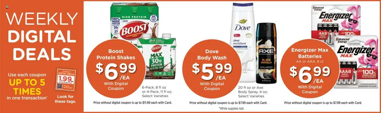 Kroger Weekly Ad - valid from 01.10.2025 | Page: 3 | Products: Axe, Body Wash