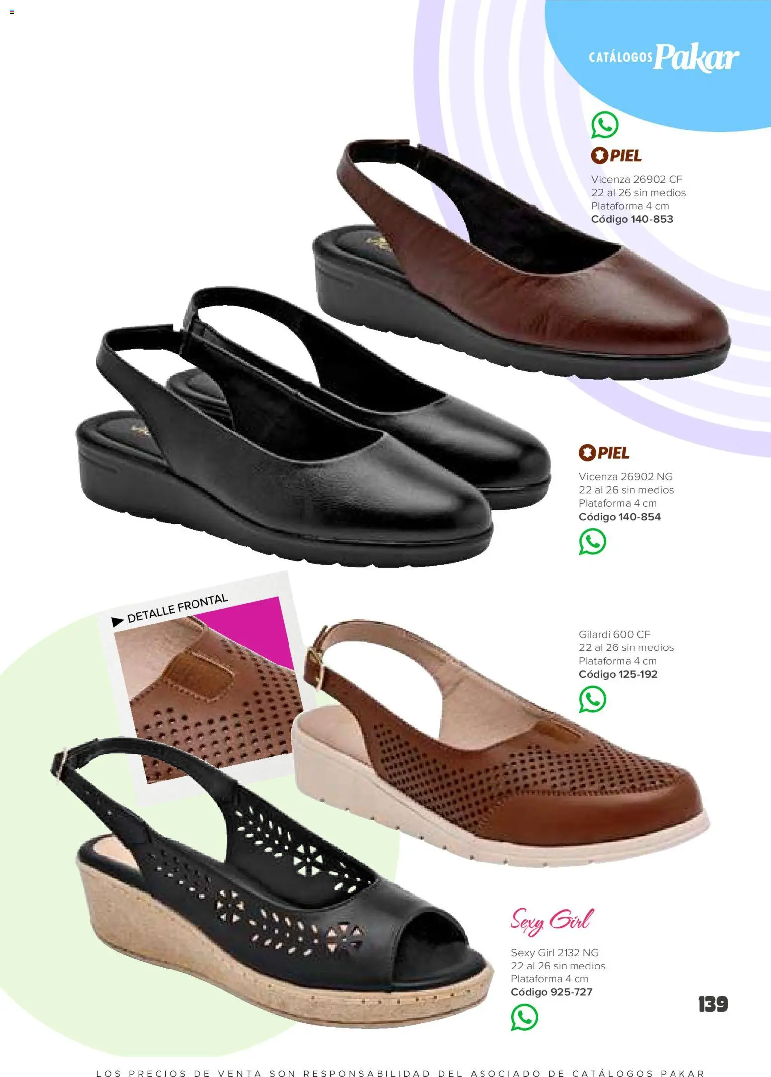 Nuevas ofertas de SC Pakar válidas en toda la República Mexicana desde el 30.01.2026. ¡Encuentra las mejores ofertas en SC Pakar catálogo Mujer! | Página: 139