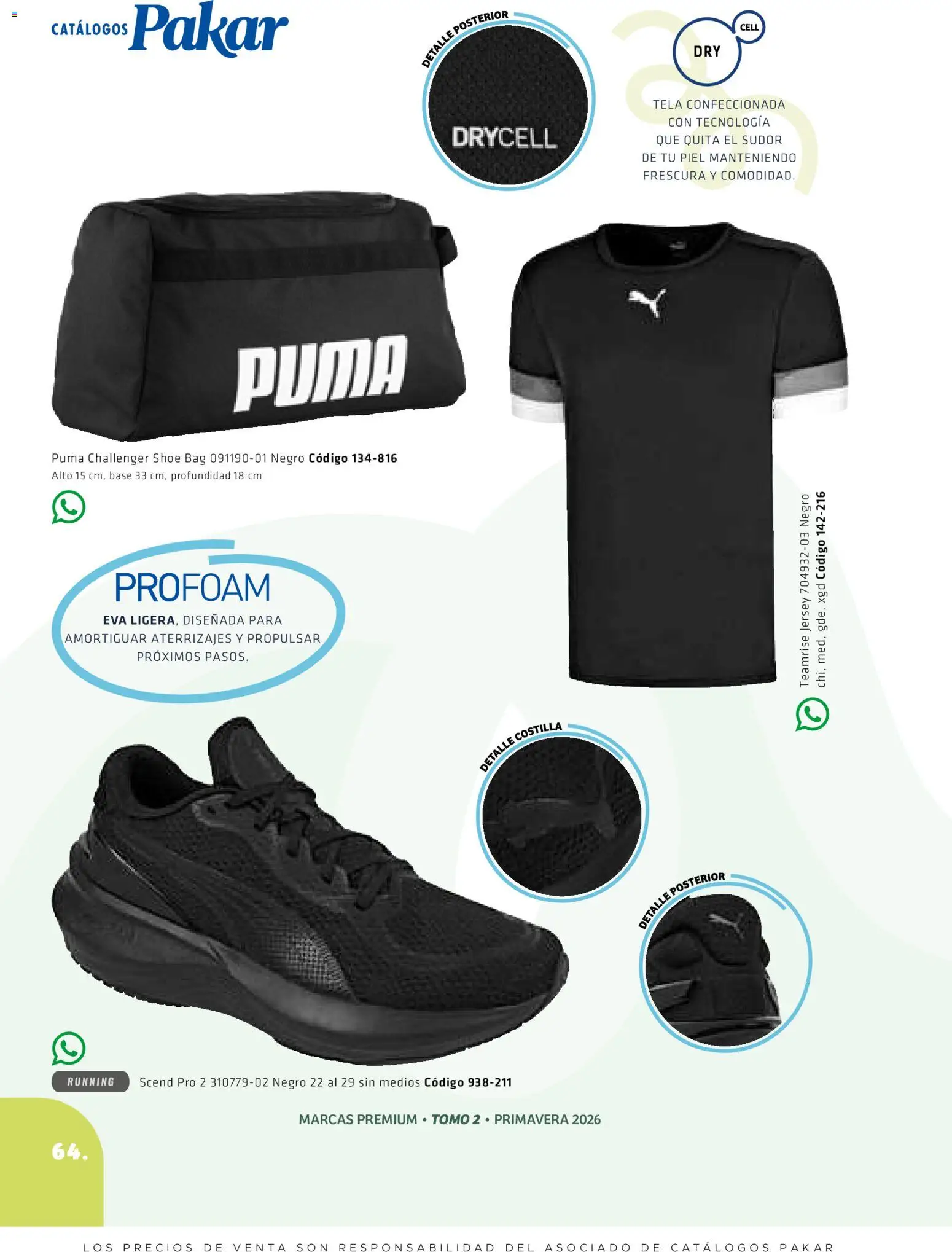 Nuevas ofertas de SC Pakar válidas en toda la República Mexicana desde el 27.02.2026. ¡Encuentra las mejores ofertas en SC Pakar catálogo Premium Men Tomo 2! | Página: 64