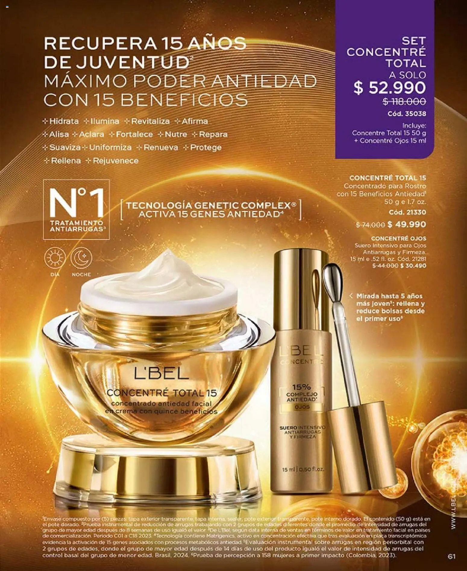 Catálogo L'Bel Campaña 3 │ válido desde el 01.02.2026 | Página: 60 | Productos: Sobre, Crema